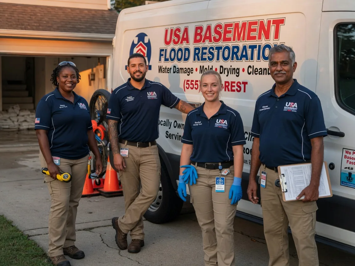 Basement Flood Cleanup company in Lesage, WV