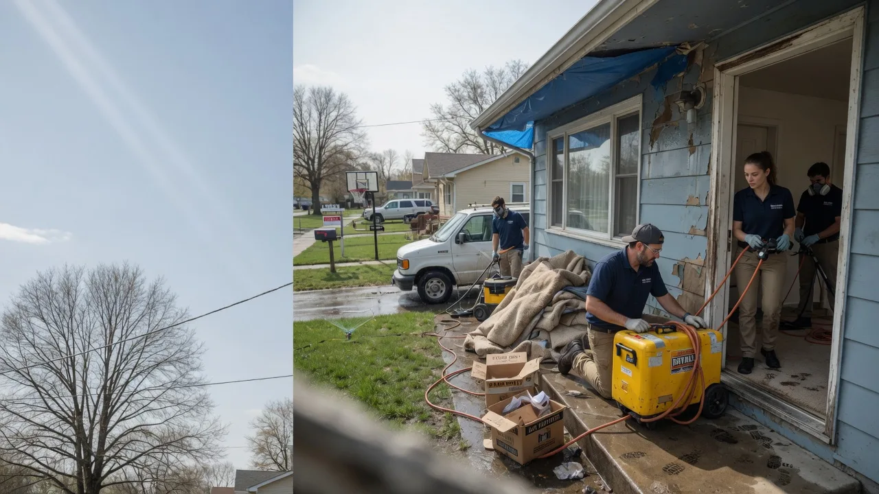 Basement Flood Cleanup in Lesage, WV near me